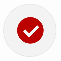 We Buy Exotics - Red Checkmark Icon
